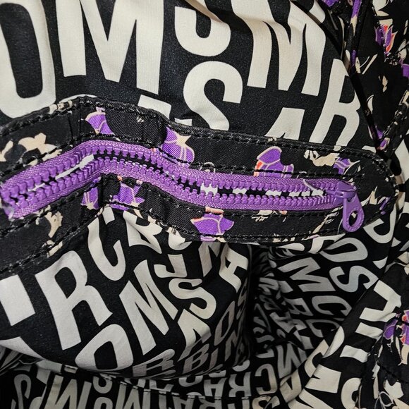 MARC by MARC JACOBS Nylon Black Floral Tote Bag *must have* - Picture 8 of 9